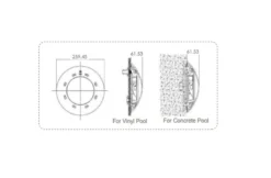 Flotide Flotide Zwembad LED Lamp, Type CP100 -Hayward Verkoop flotide flotide zwembad led lamp type cp100 3