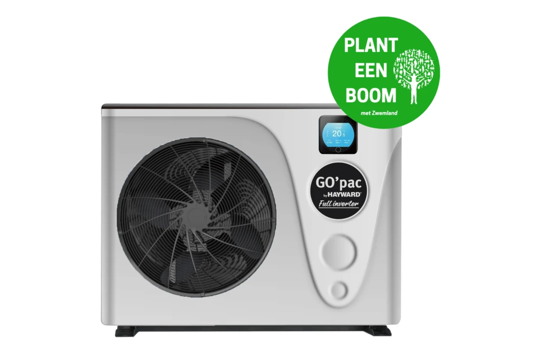 Hayward Hayward Go'Pac Full Inverter Warmtepomp 7kW 25m3 1 Hayward Hayward Go'Pac Full Inverter Warmtepomp 7kW 25m3