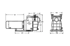Hayward Hayward Max Flo Zwembadpomp 13m3/u 230v 1 Pk 5 Hayward Hayward Max Flo Zwembadpomp 13m3/u 230v 1 Pk -Hayward Verkoop hayward hayward max flo zwembadpomp 13m3 u 230v 1 2