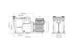 Hayward Hayward Super Pump Zwembadpomp- Diverse Varianten -Hayward Verkoop hayward hayward super pump zwembadpomp diverse var 2