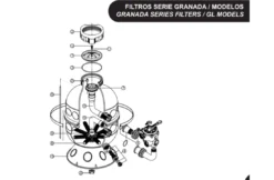 Kripsol Kripsol Granada ZandfilterManometer -Hayward Verkoop kripsol kripsol granada zandfilter manometer 1