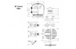 Lacron Lacron Zandfilter Hi Rate 22.5m3 5 Lacron Lacron Zandfilter Hi Rate 22.5m3 -Hayward Verkoop lacron lacron zandfilter hi rate 225m3 2