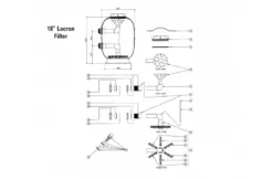 Lacron Lacron Zandfilter Hi Rate 9m3 -Hayward Verkoop lacron lacron zandfilter hi rate 9m3 2