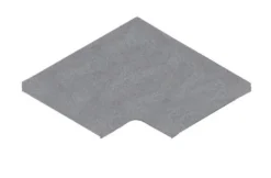 Terato Binnenhoek Asian Blue Afgeronde Neus