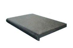 Terato Randsteen Afgeronde Neus - Basalt