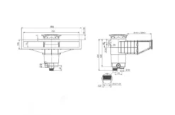 Weltico Weltico Skimmer A800 Hoogwaterlijn RVS Inox Foliebaden -Hayward Verkoop weltico weltico skimmer a800 hoogwaterlijn rvs ino 2