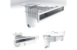 Weltico Weltico Skimmer A800 Hoogwaterlijn Wit Foliebaden -Hayward Verkoop weltico weltico skimmer a800 hoogwaterlijn wit fol 3